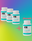 K18 Shampo Detox Peptide Prep 53ml 3+1 dhuratë